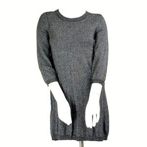 Banana Republic Silver Thread Sweater Mini Dress